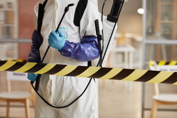 Professional Biohazard Cleanup technician working in West Manchester, OH